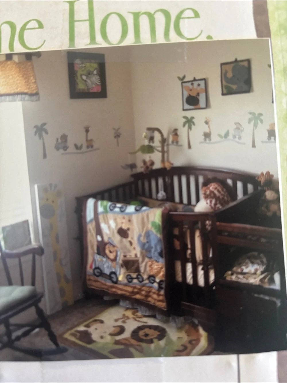 Nursery Jungle Animal room accessories